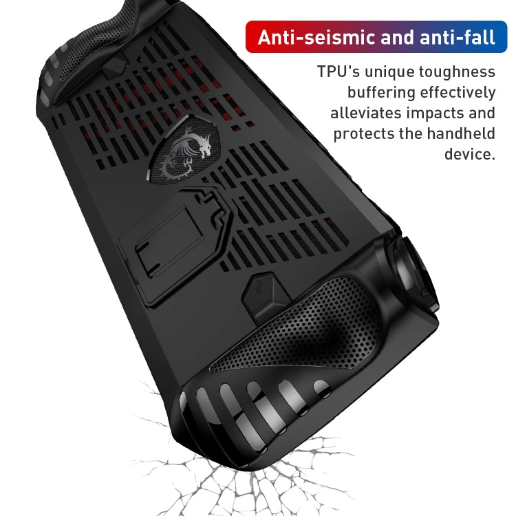 TPU Game Console Protective Case with Stand