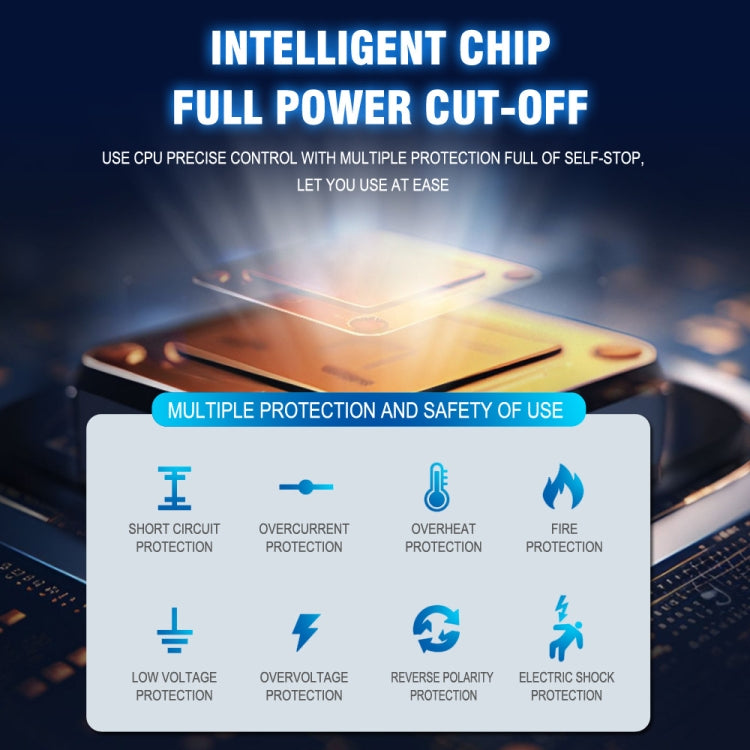 FOXSUR 20A 12V 24V Car / Motorcycle Smart Battery Charger