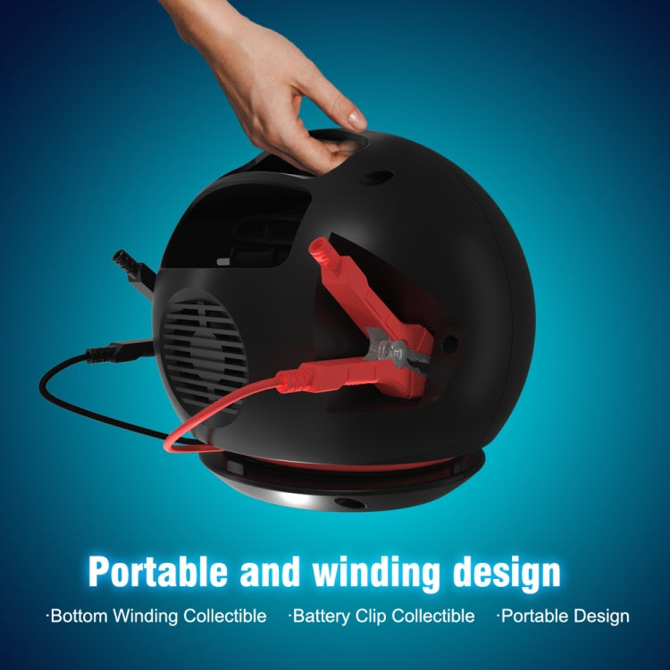 FOXSUR 20A 12V 24V Car / Motorcycle Smart Battery Charger