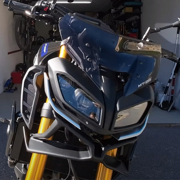 For Yamaha MT-09 2018-2021 Motorcycle Downforce Naked Aerodynamic Wing Frontal Spoiler