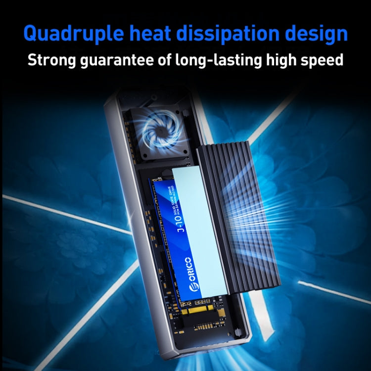 ORICO CNM2-G20 20Gbps M.2 NVMe SSD Enclosure
