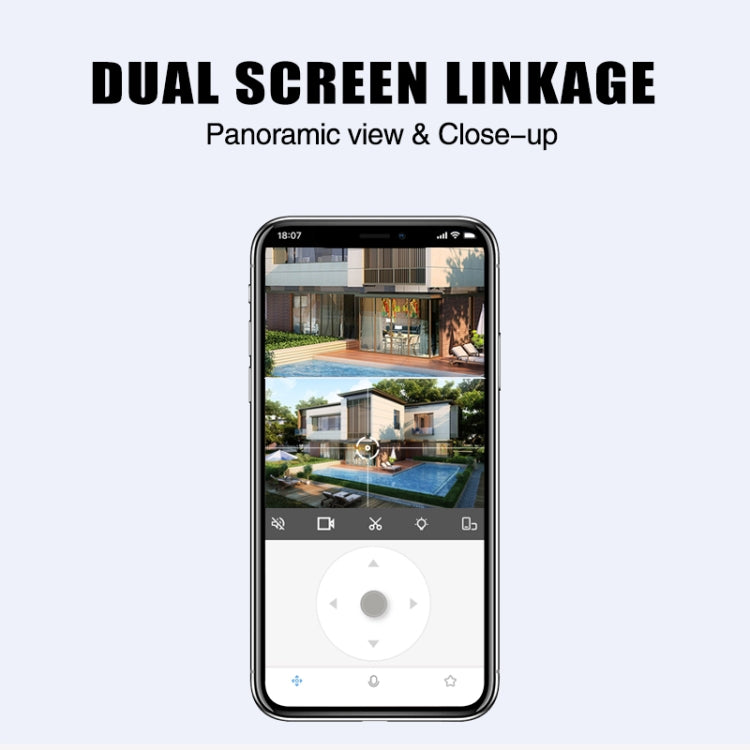 CF-Q812ES 5MP Two-way Voice Outdoor IP66 Waterproof WiFi Camera