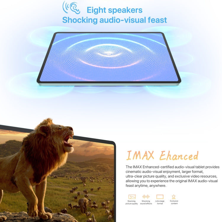 Honor Pad 9 Pro 12.1 inch WiFi, MagicOS 8.0 Dimensity 8100 Octa Core, Not Support Google Play