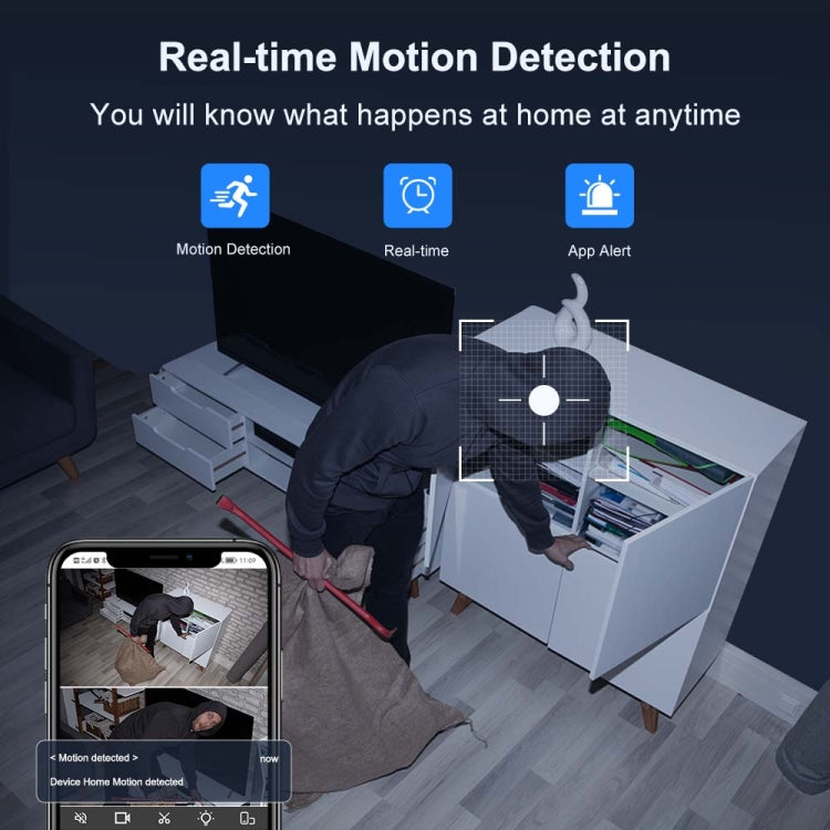 CM-I310M 3MP 180 Degree Panoramic Smart PTZ WiFi Surveillance Camera