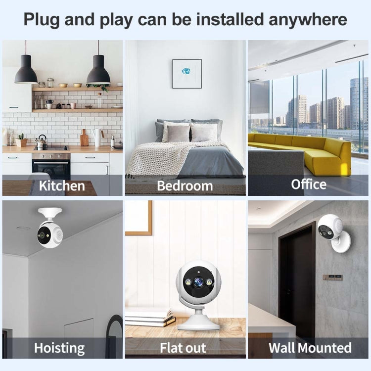 CM-I310M 3MP 180 Degree Panoramic Smart PTZ WiFi Surveillance Camera