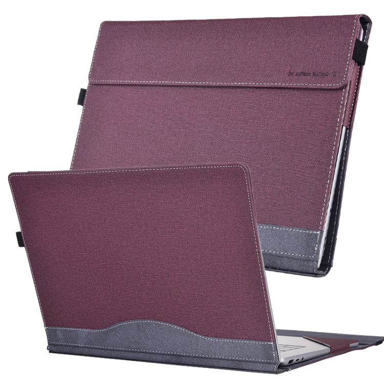 Cloth Texture Laptop Leather Protective Case