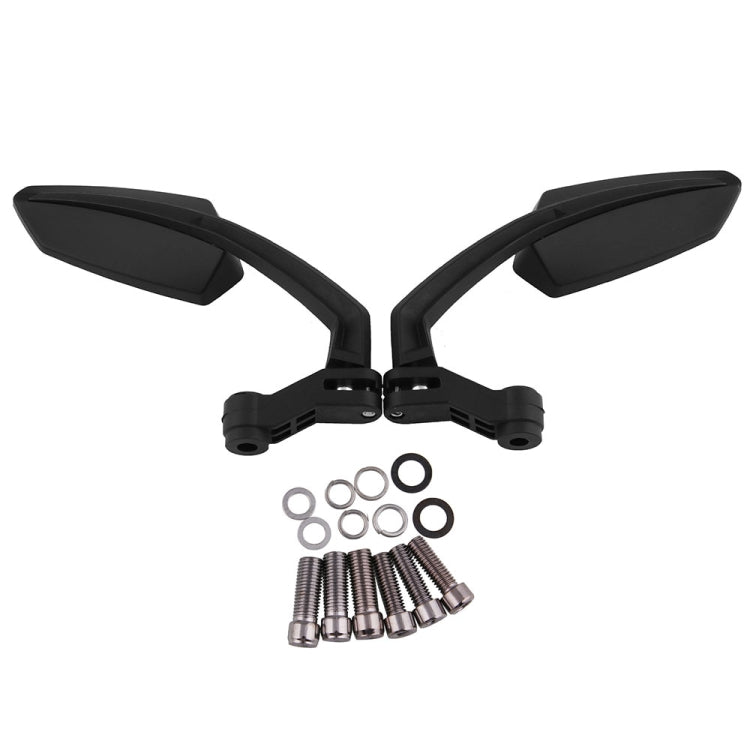 2 PCS Motorcycle Modified Rear View Mirror Set for Honda / Kawasaki / Suzuki / Yamaha
