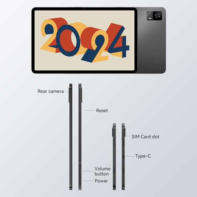 HEADWOLF Hpad6 4G LTE Tablet PC, 11.97 inch Android 14 MT8781 Octa Core Support Dual SIM, Global Version with Google Play