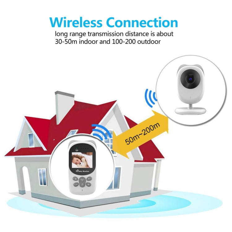 SP990 2.4 inch LCD Screen Baby Monitor Care Camera