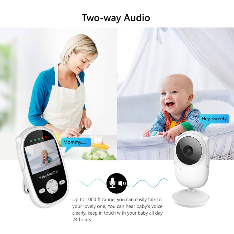 SM25 2.4 inch LCD Screen Baby Monitor Care Camera