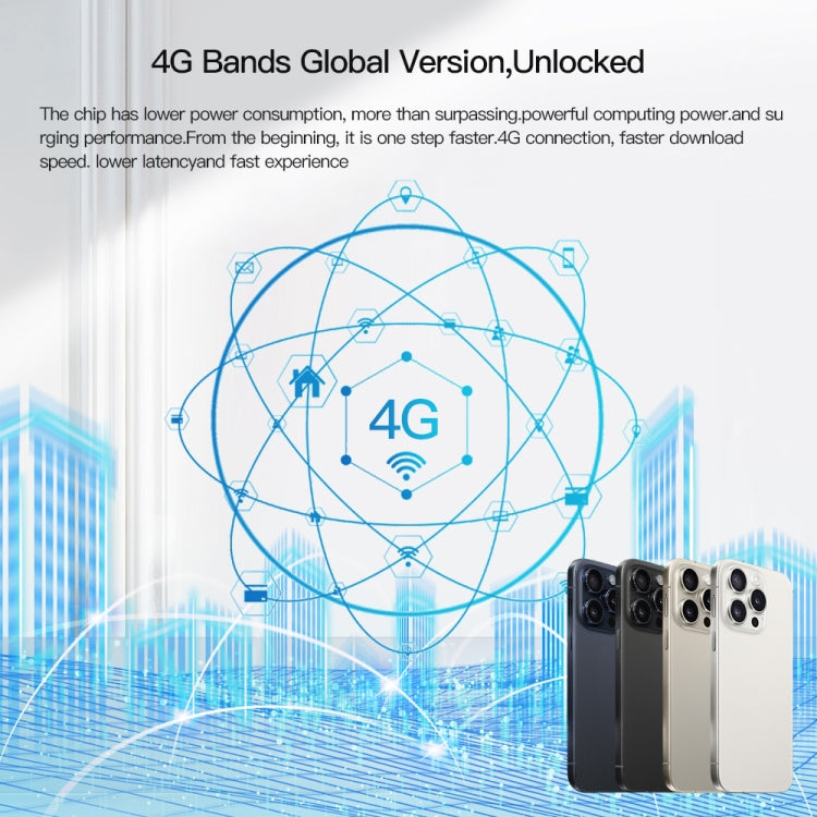 i15 Pro Max / Q5A, 6.5 inch Screen, Face Identification, Android 10 MTK6762 Octa Core, OTG, NFC, Network: 4G, Dual SIM