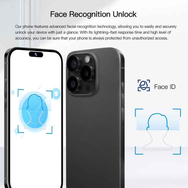 i15 Pro Max / Q5A, 6.5 inch Screen, Face Identification, Android 10 MTK6762 Octa Core, OTG, NFC, Network: 4G, Dual SIM