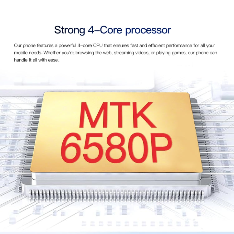 i15 Pro Max / Q5, 6.5 inch Screen, Face Identification, Android 8.1 MTK6580P Quad Core, Network: 3G, Dual SIM