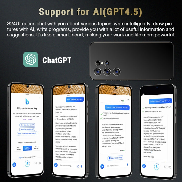 S24 Ultra / C24, 6.8 inch Screen, Android 8.1 7731E Quad Core, Network: 3G, OTG, Dual SIM