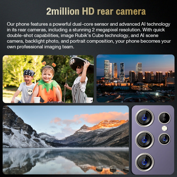 S24 Ultra / C24, 6.8 inch Screen, Android 8.1 7731E Quad Core, Network: 3G, OTG, Dual SIM