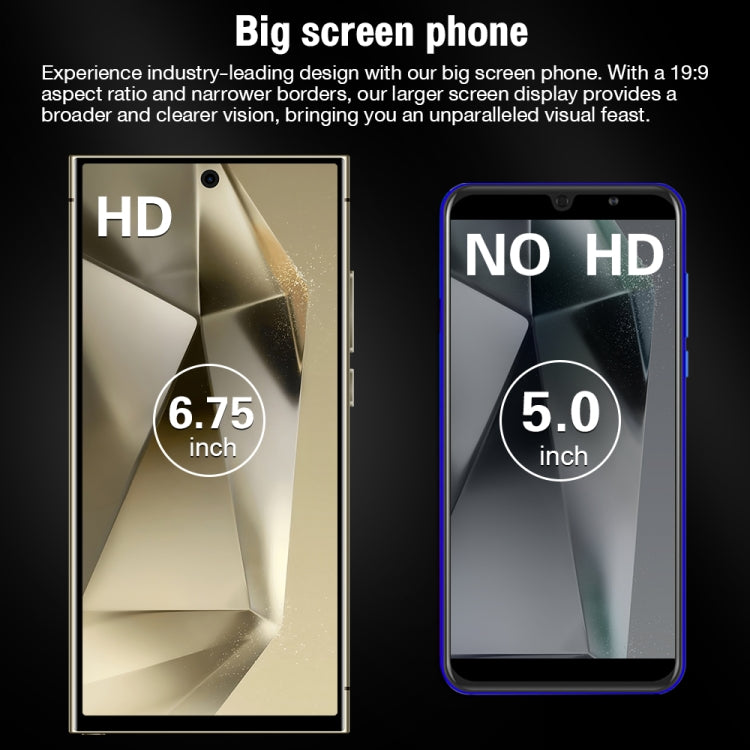 S24 Ultra / L26A, 6.75 inch Screen, Android 8.1 MTK6753 Octa Core, Network: 4G, Dual SIM