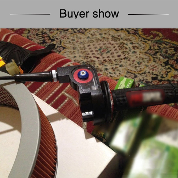 Off-road Motorcycle Modified 22mm Handle Throttle Clamp Hand Grip Big Torque Oil Visual Throttle Accelerator for with Cable