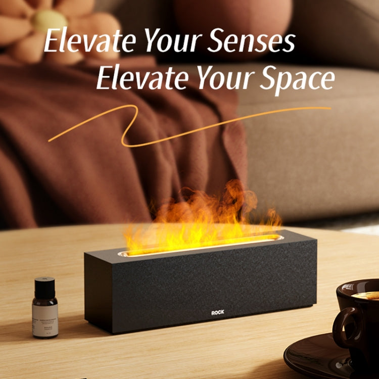 ROCK RAM0036 Large Mist Volume Flame Aromatherapy Humidifier