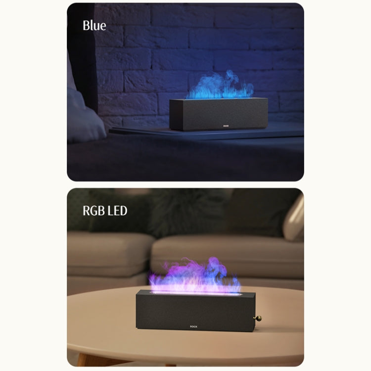 ROCK RAM0036 Large Mist Volume Flame Aromatherapy Humidifier