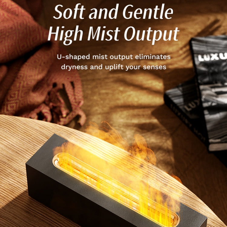 ROCK RAM0036 Large Mist Volume Flame Aromatherapy Humidifier