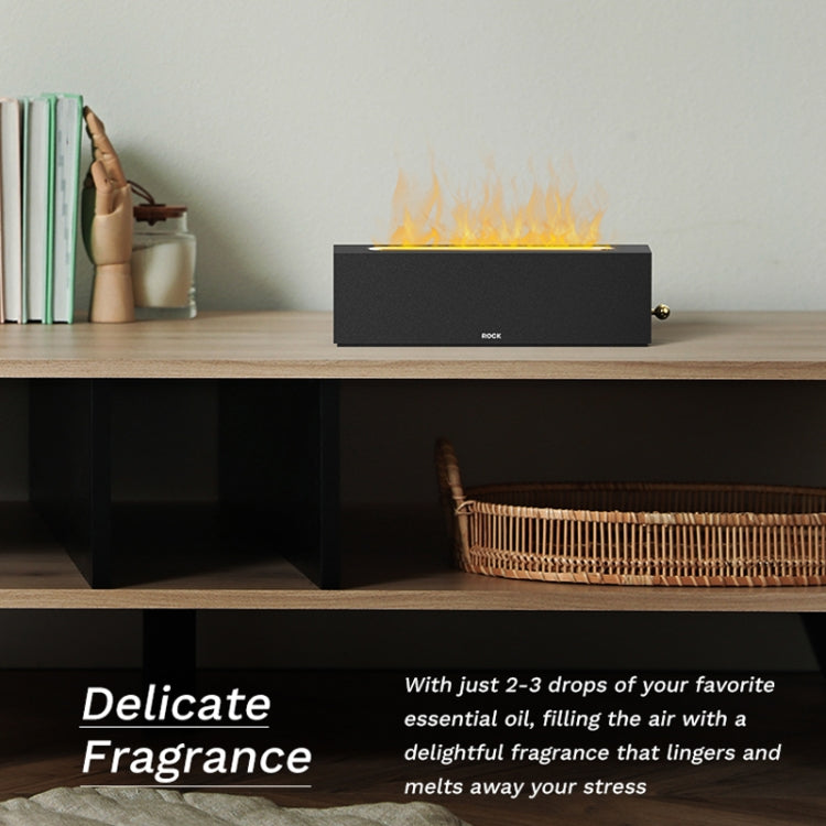 ROCK RAM0036 Large Mist Volume Flame Aromatherapy Humidifier