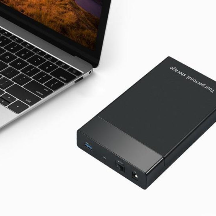 HDD 2.5 / 3.5 inch USB3.0 External Hard Drive Enclosure Case for Laptop Computer