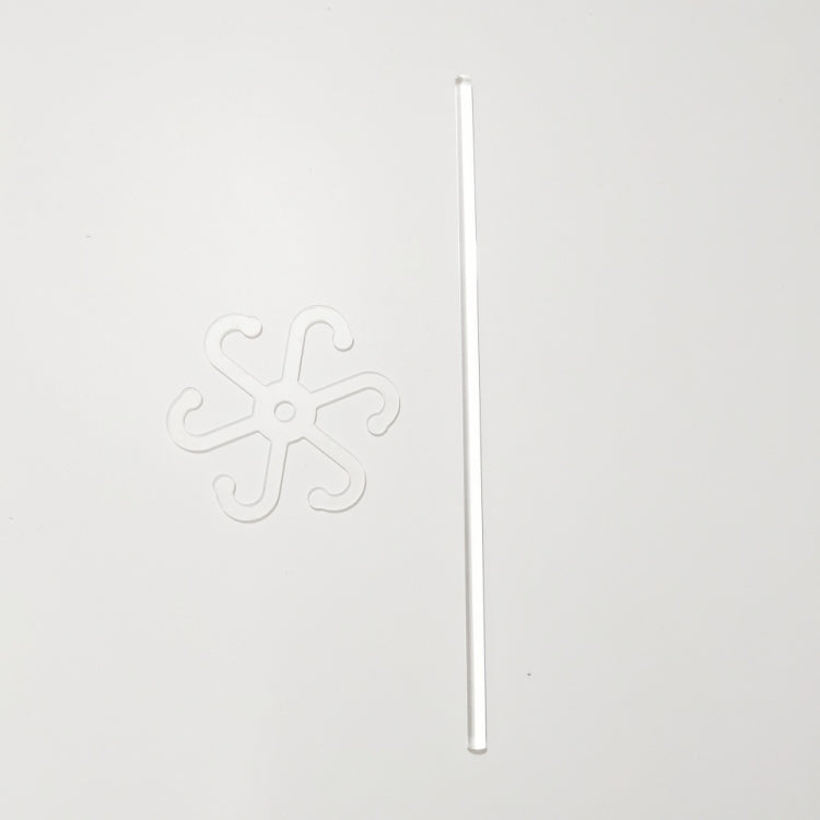 YX106 Acrylic Plant Growth Support Bracket