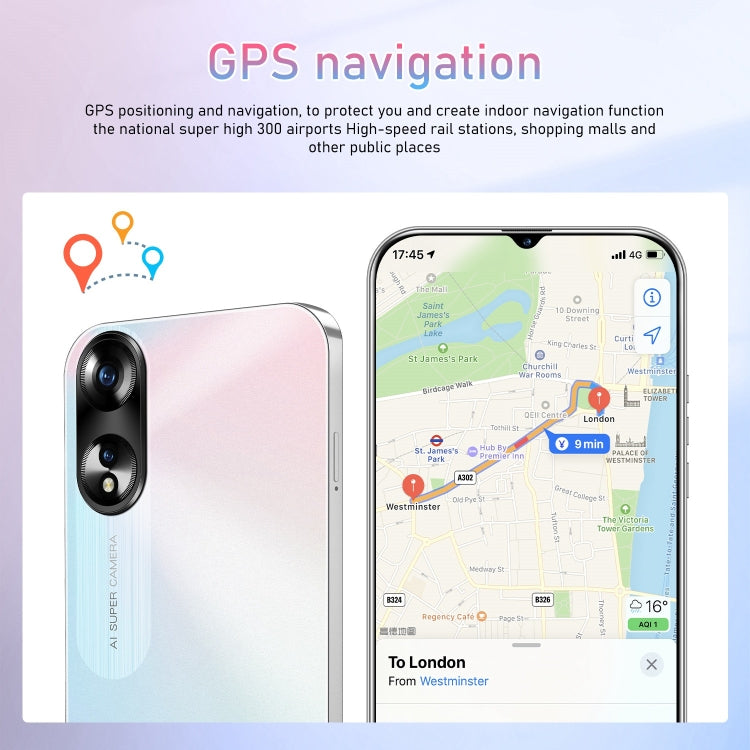 SDT81 / A38, 6.3 inch Screen, Face Identification, Android 10.0 MTK6737 Quad Core, Network: 4G, Dual SIM
