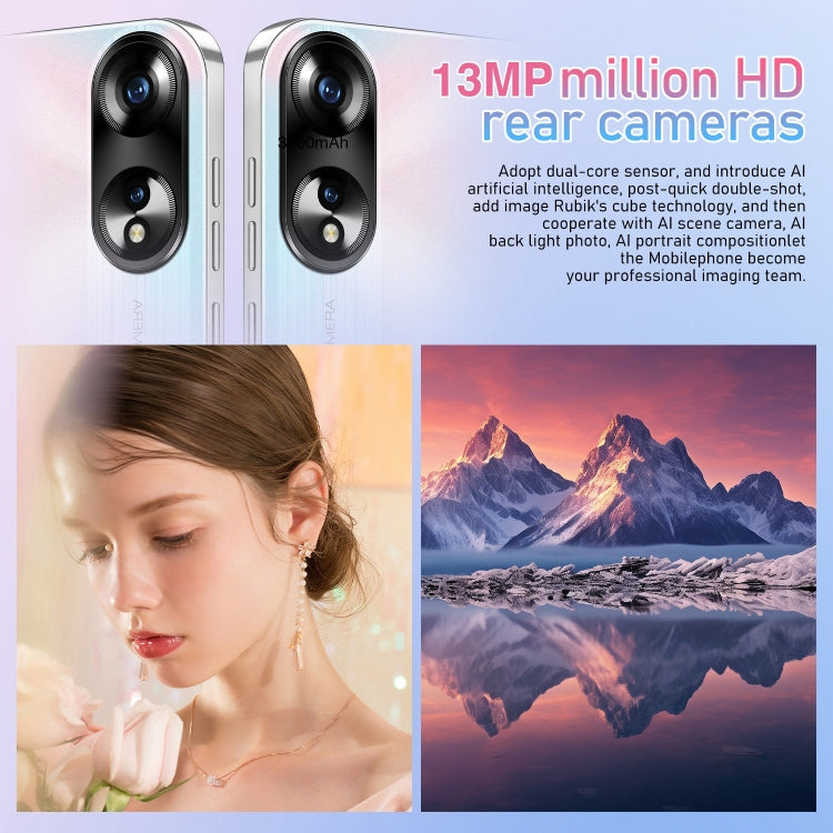 SDT81 / A38, 6.3 inch Screen, Face Identification, Android 10.0 MTK6737 Quad Core, Network: 4G, Dual SIM