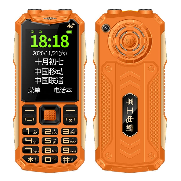 K1+ 4G Elder Rugged Phone, 2.6 inch, 1500mAh Battery, LED Flashlight, Network: 4G, Dual SIM, SOS