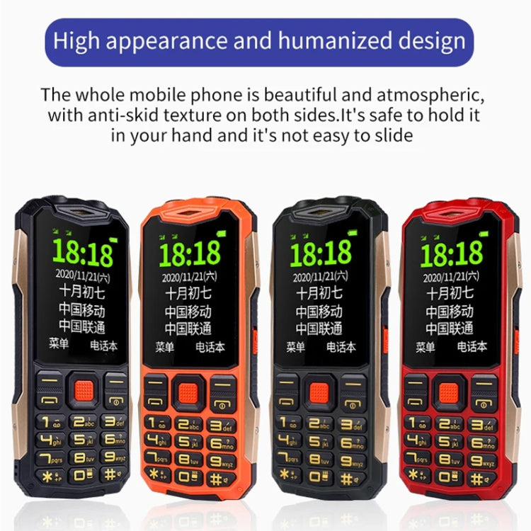 K1+ 4G Elder Rugged Phone, 2.6 inch, 1500mAh Battery, LED Flashlight, Network: 4G, Dual SIM, SOS