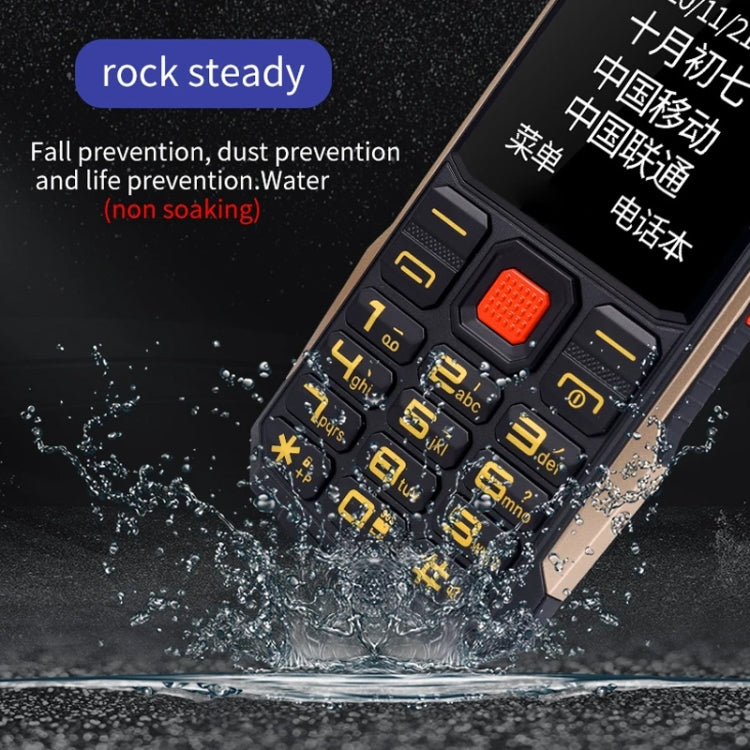 K1+ 4G Elder Rugged Phone, 2.6 inch, 1500mAh Battery, LED Flashlight, Network: 4G, Dual SIM, SOS