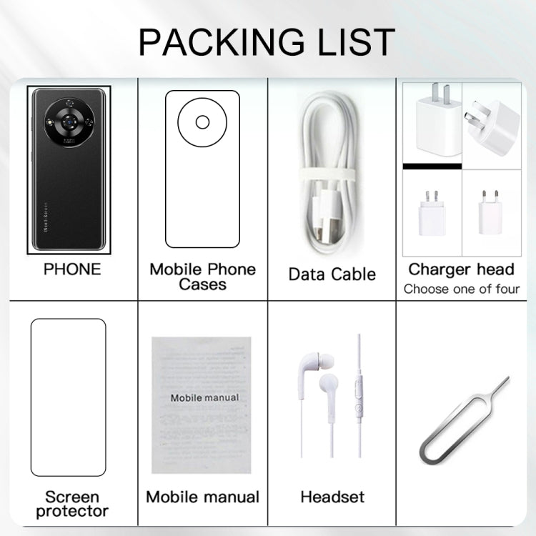 ZKV6 / 11 Pro+, 6.8 inch Screen, Face Identification, Android 10.0 MTK6737 Quad Core, Network: 4G, OTG, Dual SIM