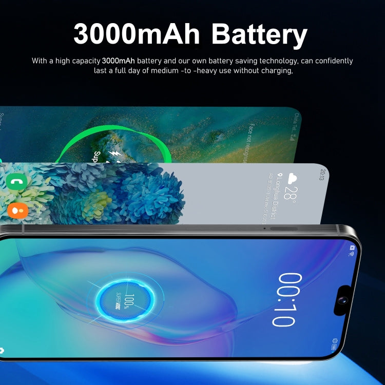 ZPT95 / i15 Pro Max, 6.3 inch Screen, Face Identification, Android 8.1 SC7731 Quad Core, Network: 3G, Dual SIM