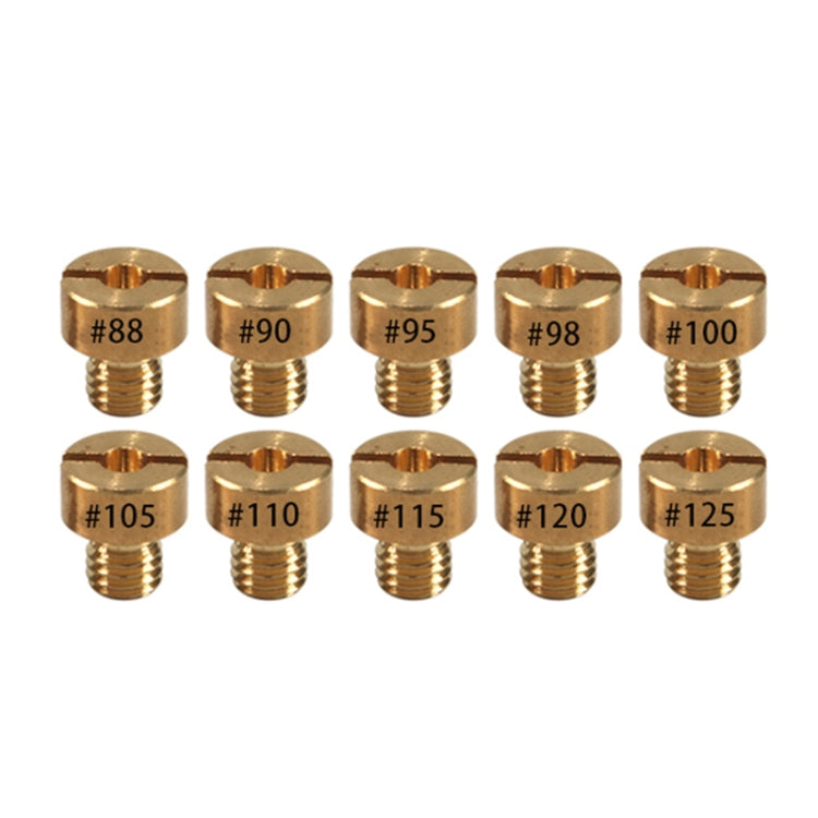 10pcs / Set Motorcycle Carburetor Nozzle for VM22-VM26 / 125CC-250CC