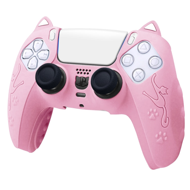 Cat Ear Shape Gamepad Silicone Protective Case