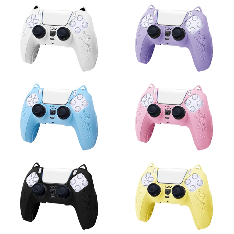 Cat Ear Shape Gamepad Silicone Protective Case