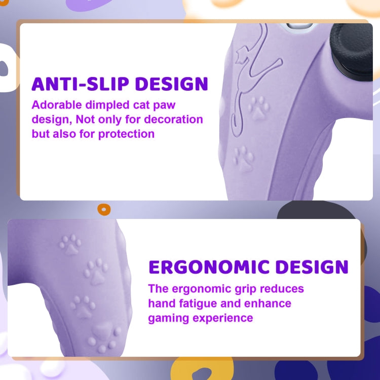 Cat Ear Shape Gamepad Silicone Protective Case