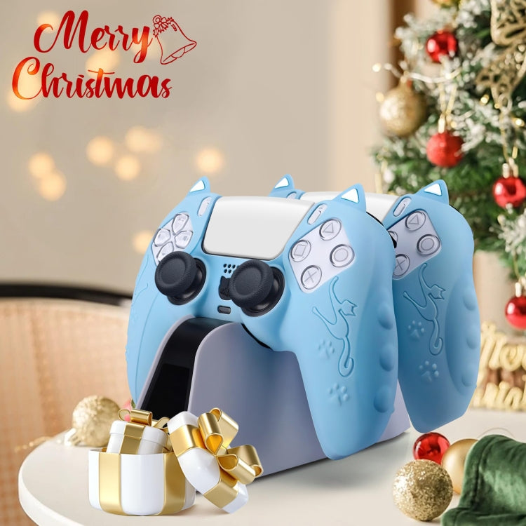 Cat Ear Shape Gamepad Silicone Protective Case