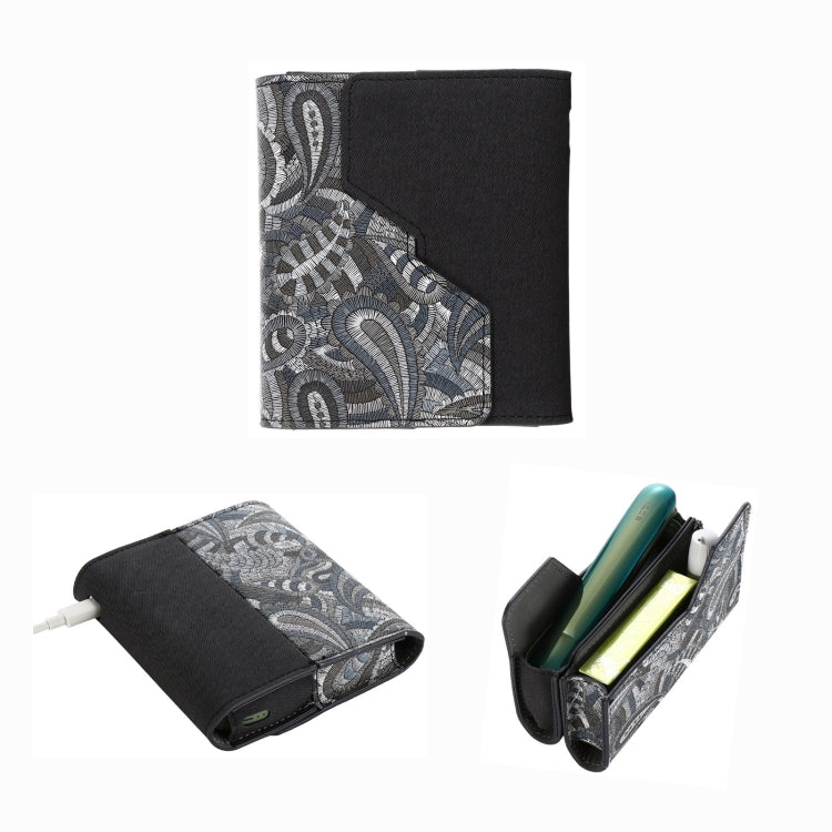 Electronic Cigarette Square Contrast Color Storage Bag