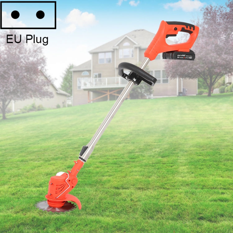 21V Portable Rechargeable Electric Lawn Mower Weeder