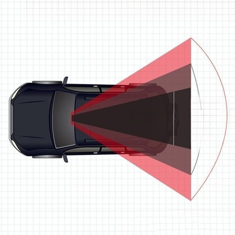 3R 3R-332 Car Panoramic Flat Rear View Mirror Interior Rear View Mirror