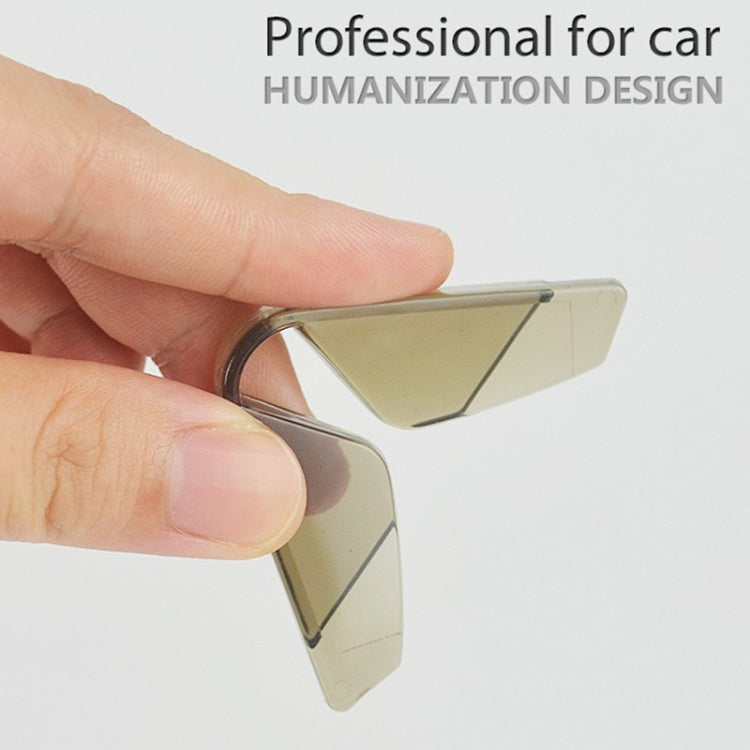 3R 3R-2107 Car Door Anti-collision Rubber Strip Invisible Protection Anti-scratch Aticker