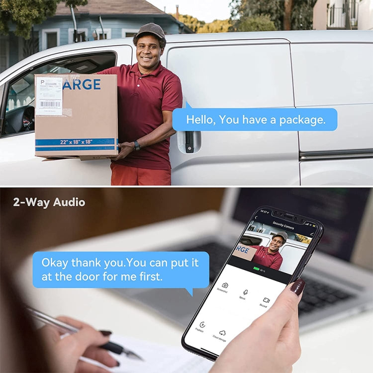 SY-35 4.3 inch Color Screen Graffiti Hidden 1080P WiFi Smart Cat Eye Video Doorbell