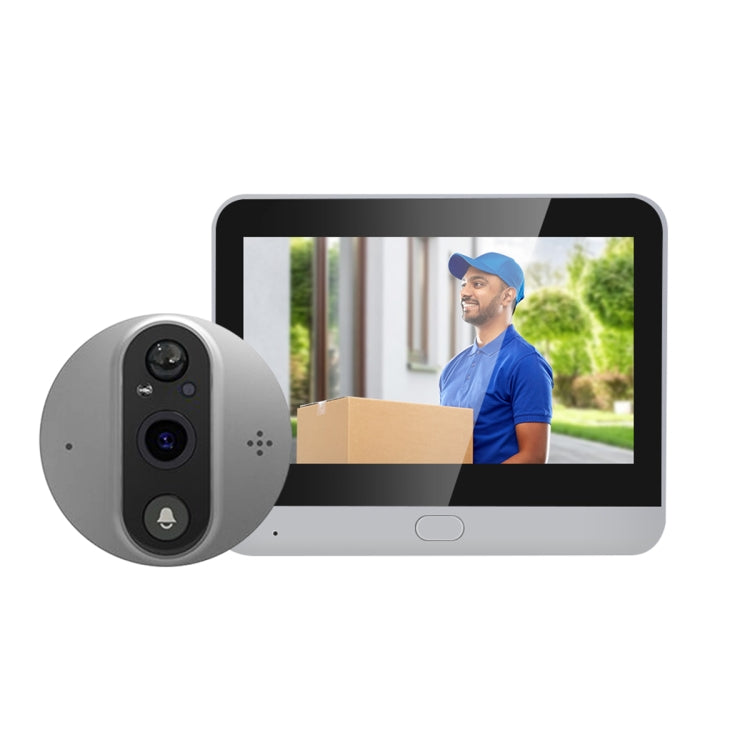 ESCAM C89 1080P 4.3 inch Smart Digital Door Viewer, Support Wide Angle PIR & Night Vision Photo