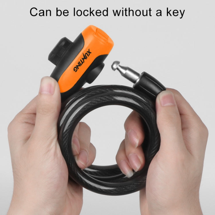 Bicycle Portable Anti-theft Lock Steel Cable Lock with Lock Frame
