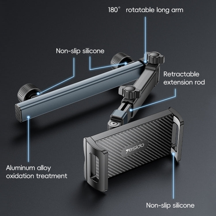 Yesido C294 Telescopic Car Backrest Folding Holder