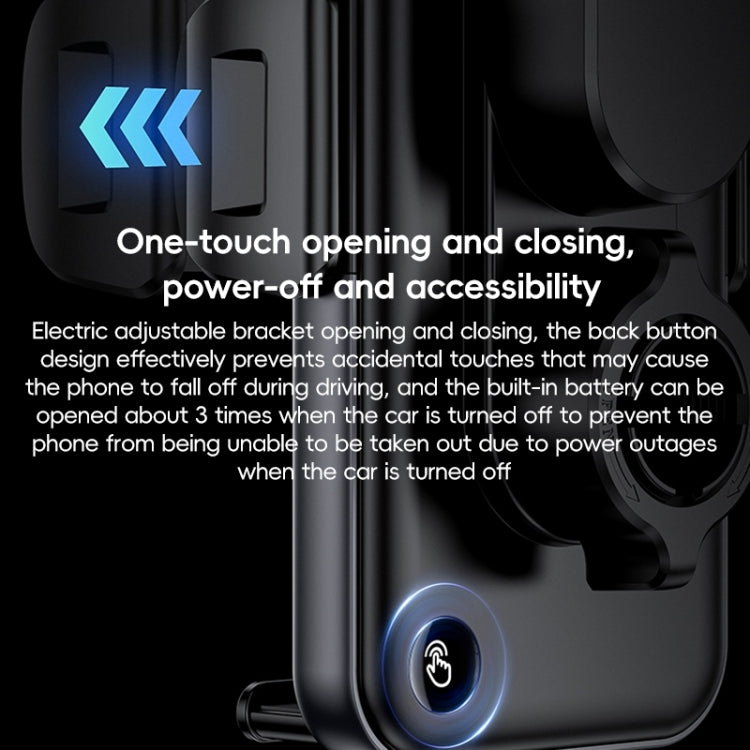 Yesido C307 15W Suction Cup Car Wireless Charging Holder