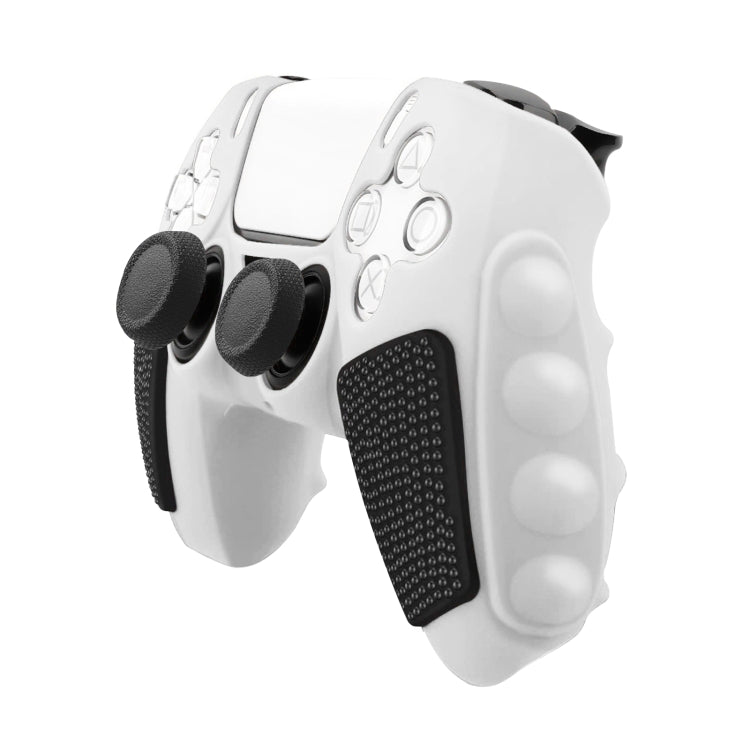 Splicing Color Silicone Gamepad Protective Case without Rocker Caps