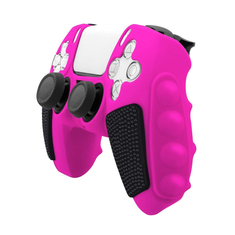 Splicing Color Silicone Gamepad Protective Case without Rocker Caps